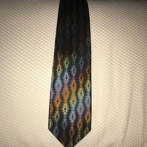 NWOT multicolored silk tie
